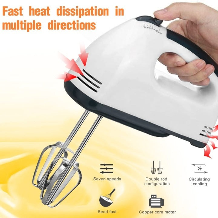 Electric Egg Beater Machine – Hand Mixer for Eggs, Cream & Batter