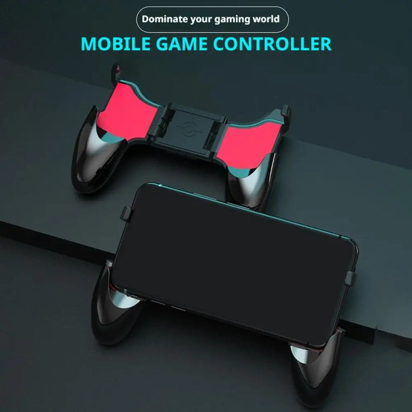 5 In 1 Mobile Phone Gaming Joystick Controller for PUBG & Free Fire – Pro Gaming Grip for Android & iOS