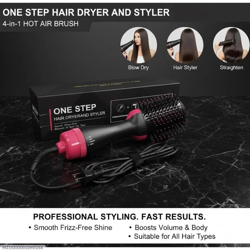 Fast Drying Hair Dryer Brush – 2-in-1 Styling & Drying Tool for Smooth & Voluminous Hair