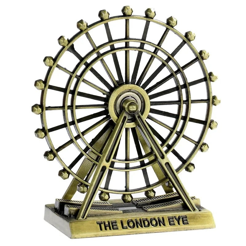 Hot Sell London Eye Metal Décor – European Style Iron Decorative Showpiece for Home & Office