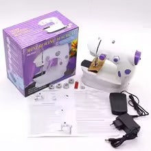 Portable Mini Dual-Speed Electric Sewing Machine with Foot Pedal & Accessory Kit – Compact & Easy Stitching Machine
