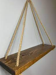 Pack of 3 Decorative Wall Hanging Shelves – Modern Wooden Display & Storage Shelves for Home Décor