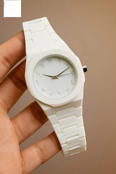 White Aura Watch – Premium Minimalist Wristwatch luxry look