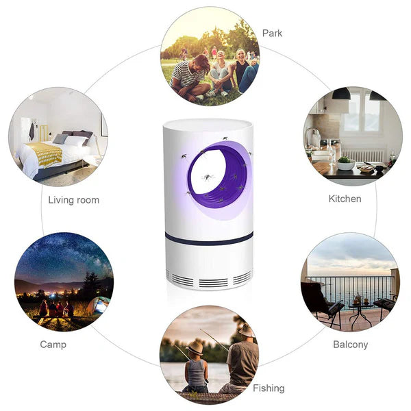 Electronic Mosquito Killer – UV LED Mosquito Trap Lamp | Safe & Silent