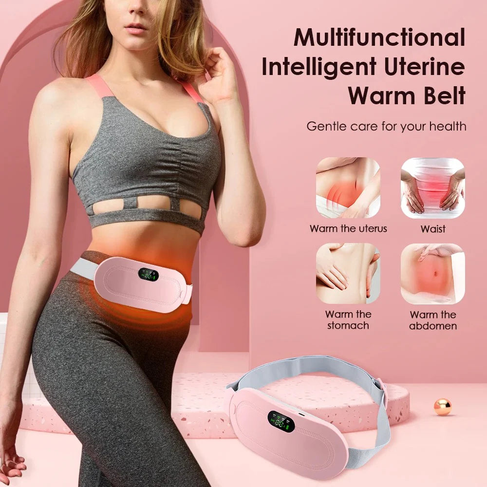 Portable Cordless Heating Pad – Wearable Heating Belt | Instant Pain Relief & Warm Therapy