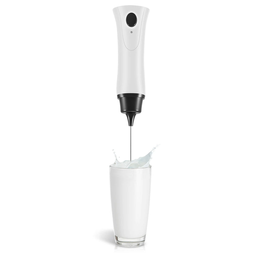 Electric Rechargeable Coffee Foamer – USB Whisk Milk Frother for Coffee, Latte & Cappuccino
