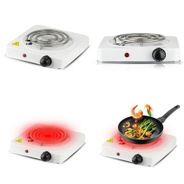 RAF Electric Stove – 1000W Hot Plate | Heats in 2 Minutes | Automatic & Easy to Clean