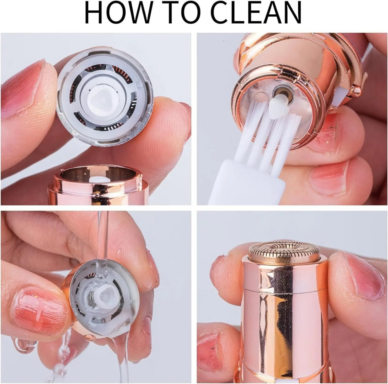 Electric Eye Trimmer – Painless Eyebrow & Facial Hair Remover